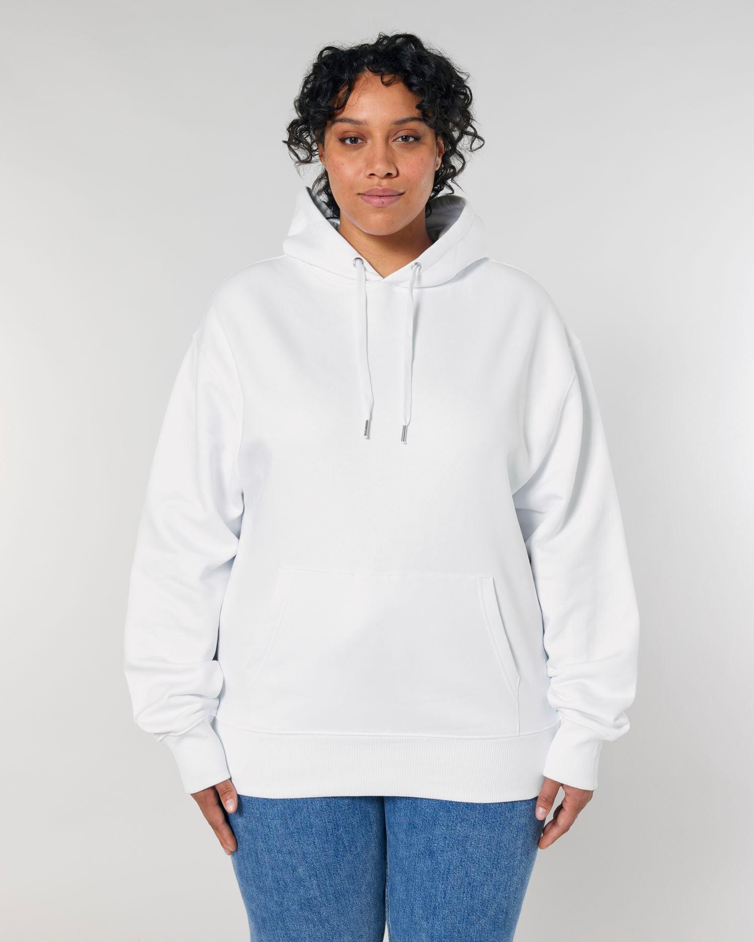 Hoodie Slammer in Farbe White
