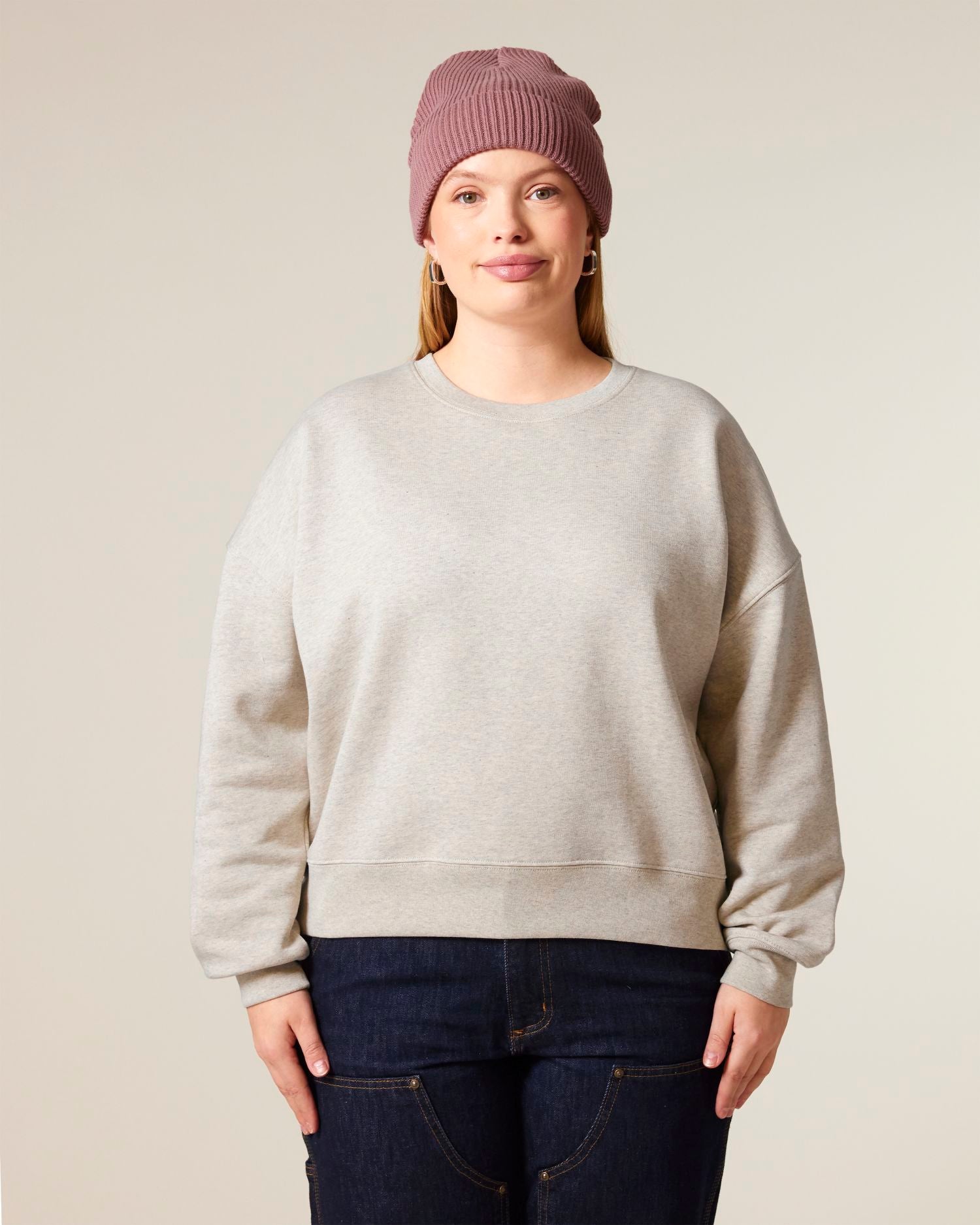 Sweatshirt Stella Alma in Farbe Heather Haze