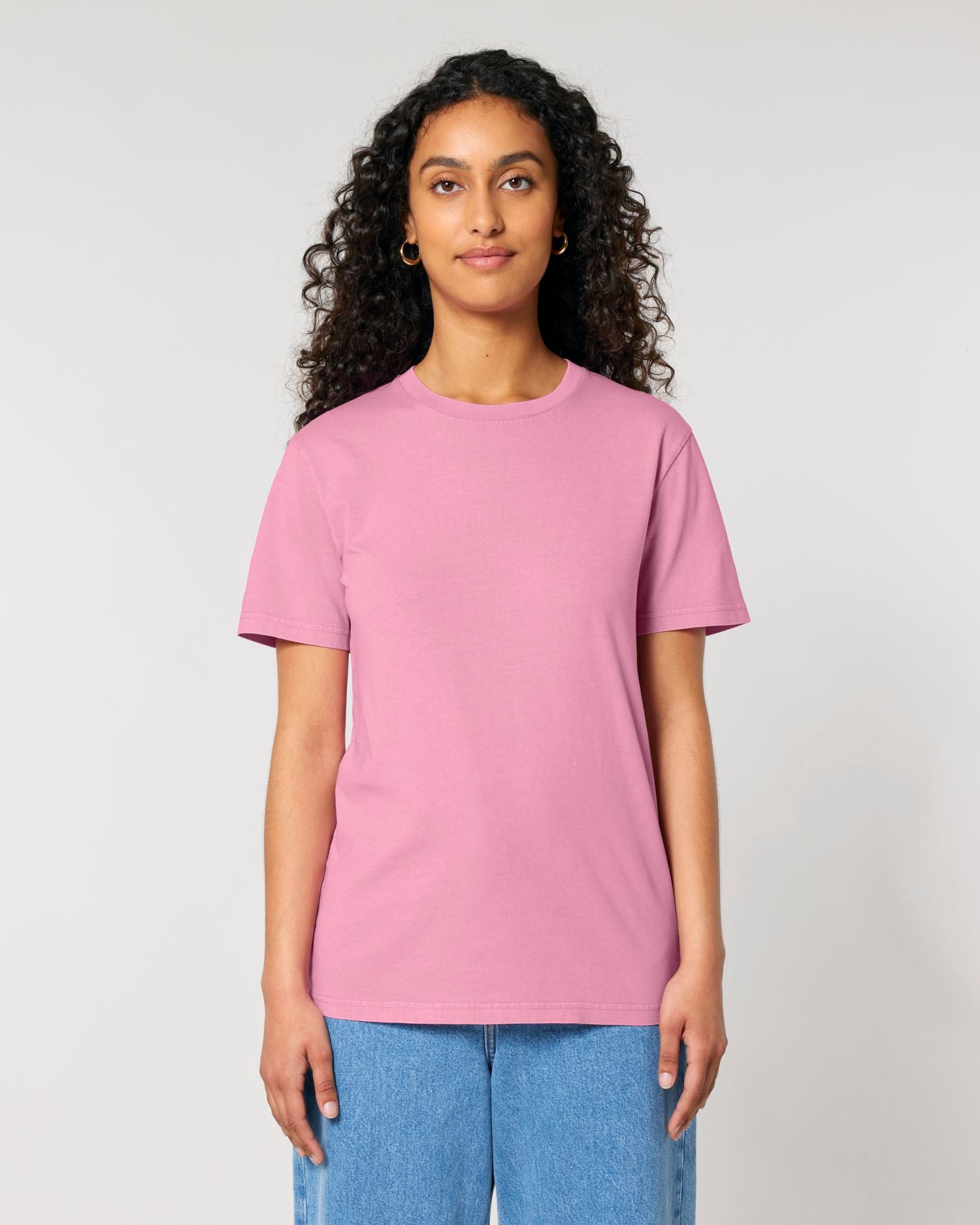 T-Shirt Crafter Vintage in Farbe G. Dyed Bubble Pink