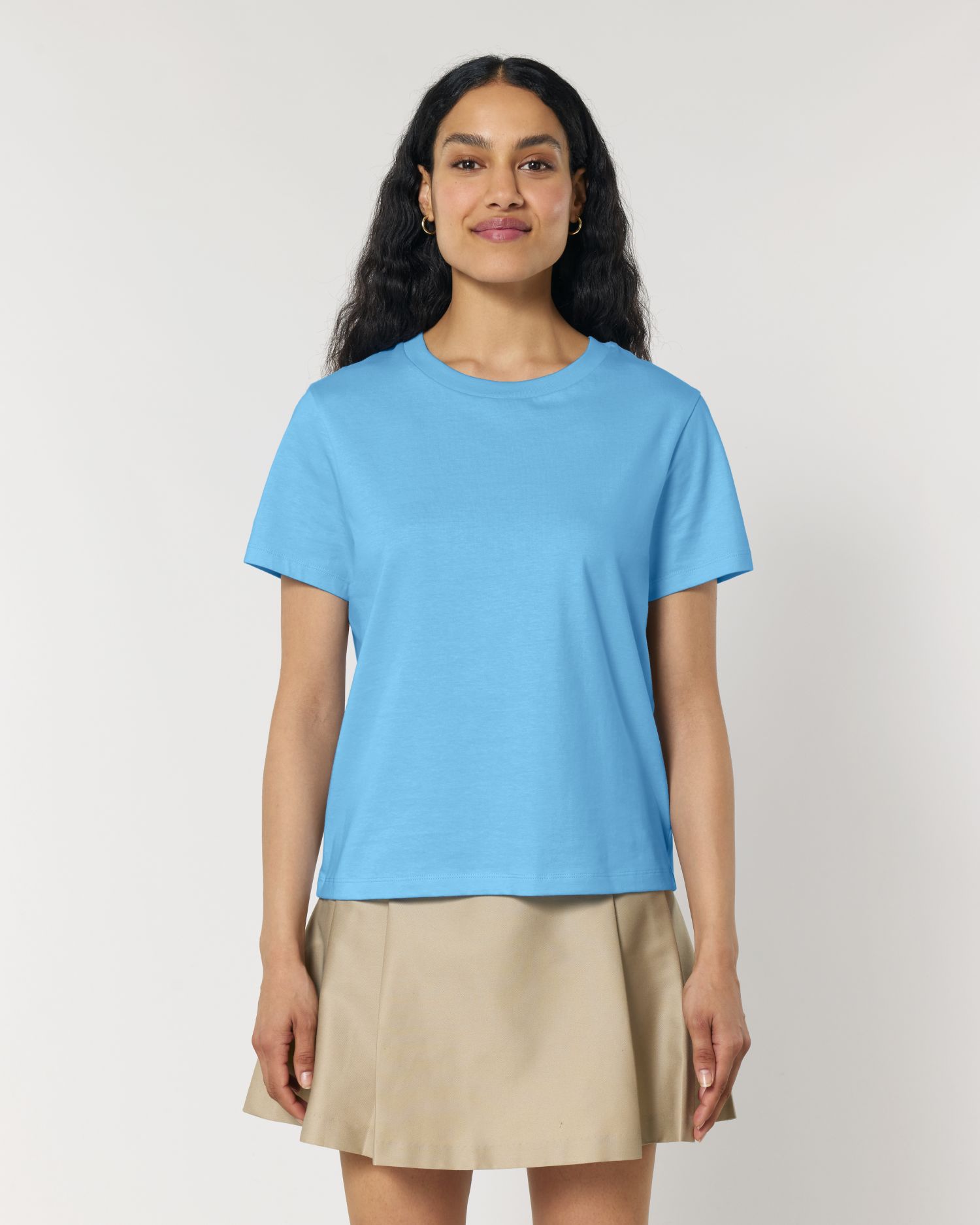 T-Shirt Stella Muser in Farbe Aqua Blue