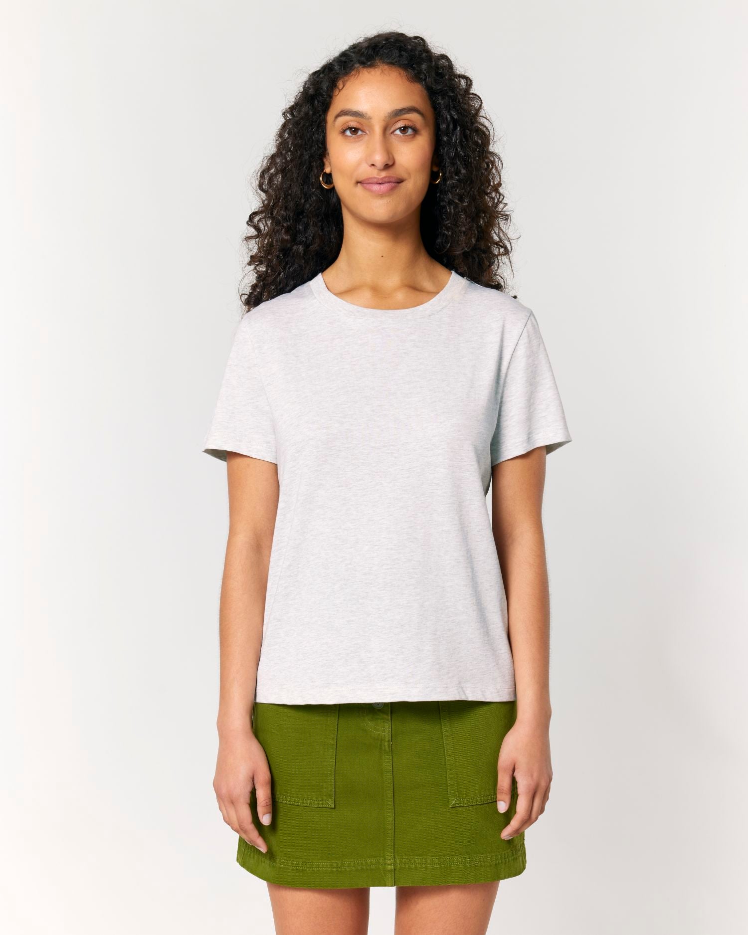 T-Shirt Stella Muser in Farbe Cool Heather Grey