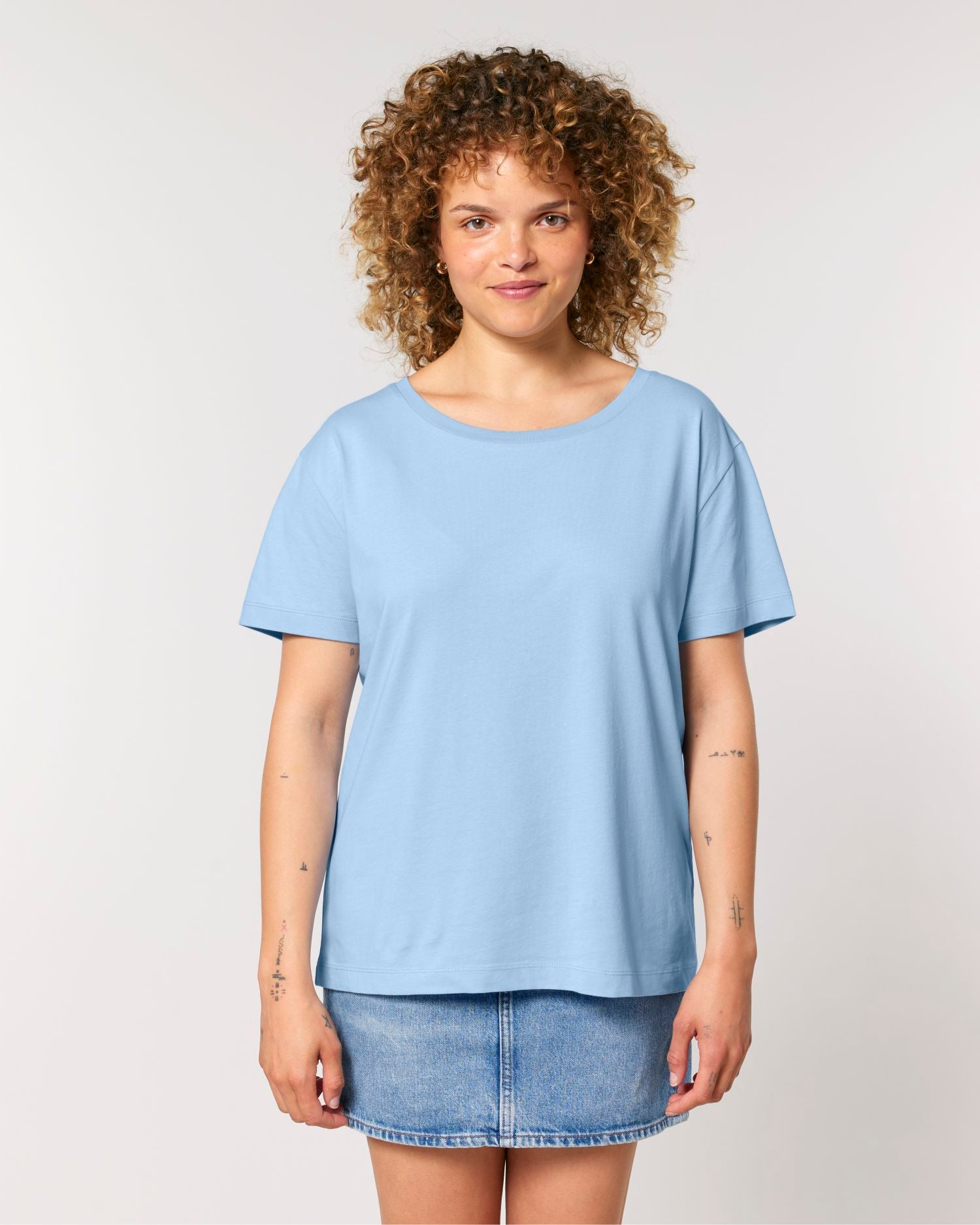 T-Shirt Stella Serena in Farbe Blue Soul