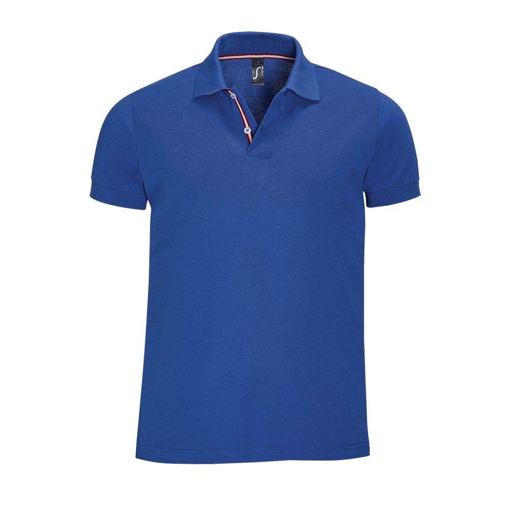 Patriot Herren Poloshirt Kurzarm in Farbe Royal blue