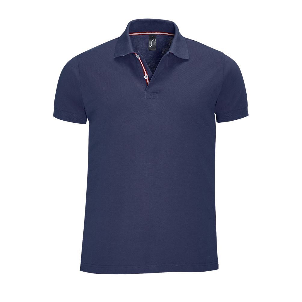 Patriot Herren Poloshirt Kurzarm in Farbe French navy