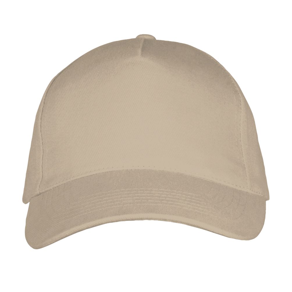 Long Beach 5 Panel Cap in Farbe Beige