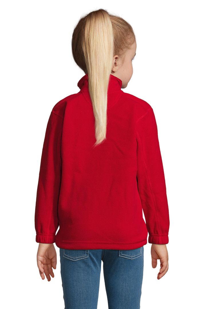 North Kids Kinder Fleece Jacke in Farbe Red