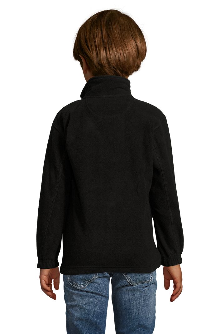 North Kids Kinder Fleece Jacke in Farbe Black