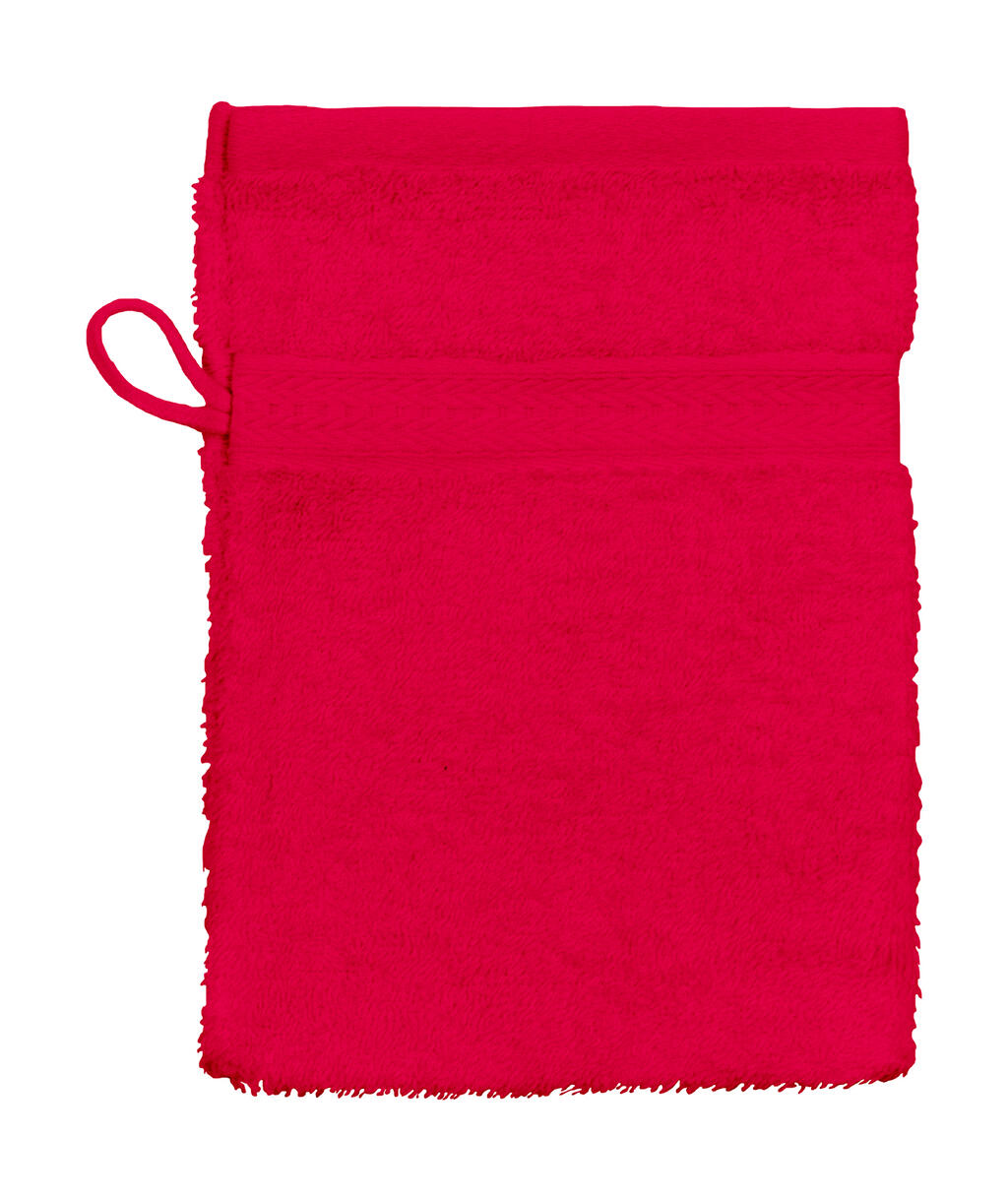 Rhine Wash Glove COMFORT in Farbe Red