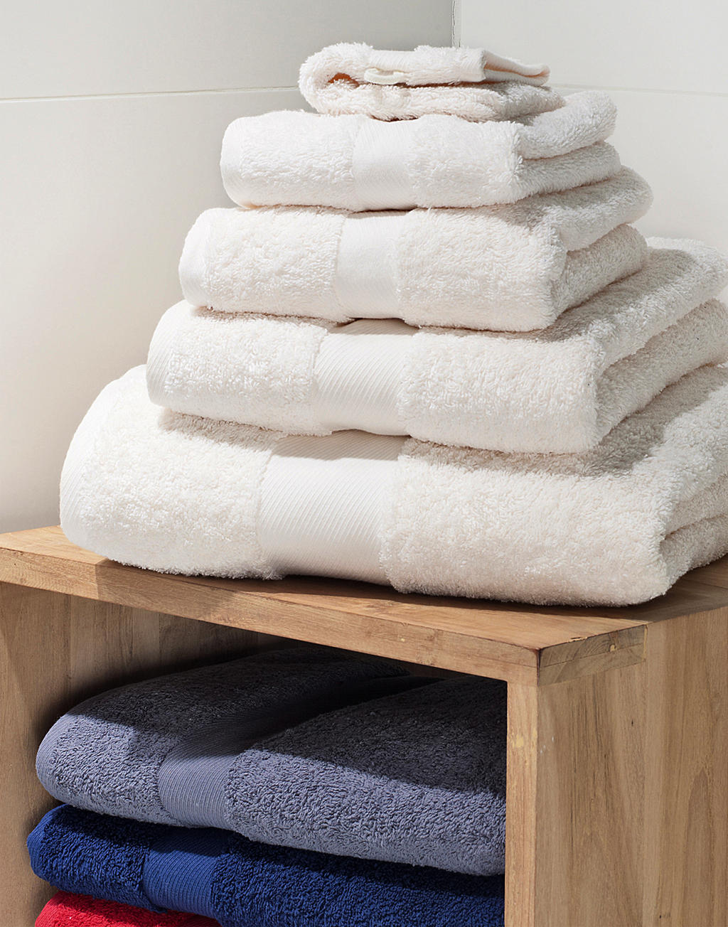  Seine Beach Towel 100x180 cm in Farbe White