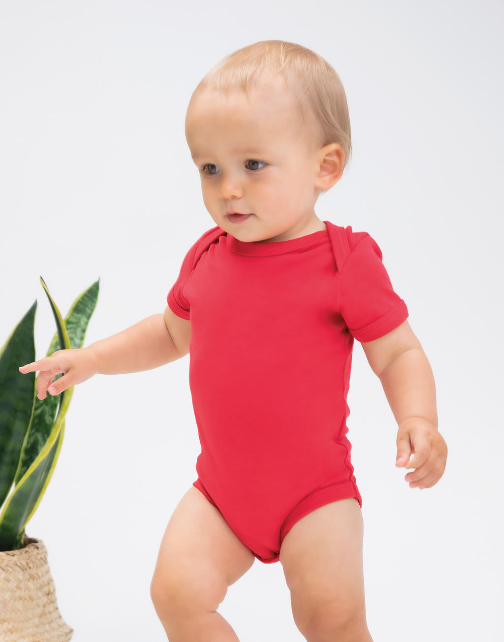  Baby Bodysuit in Farbe White