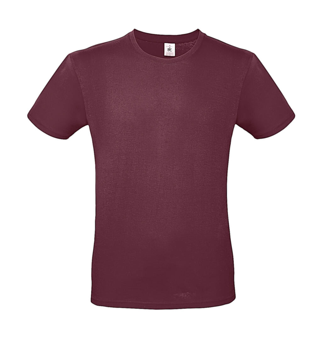  #E150 T-Shirt in Farbe Burgundy