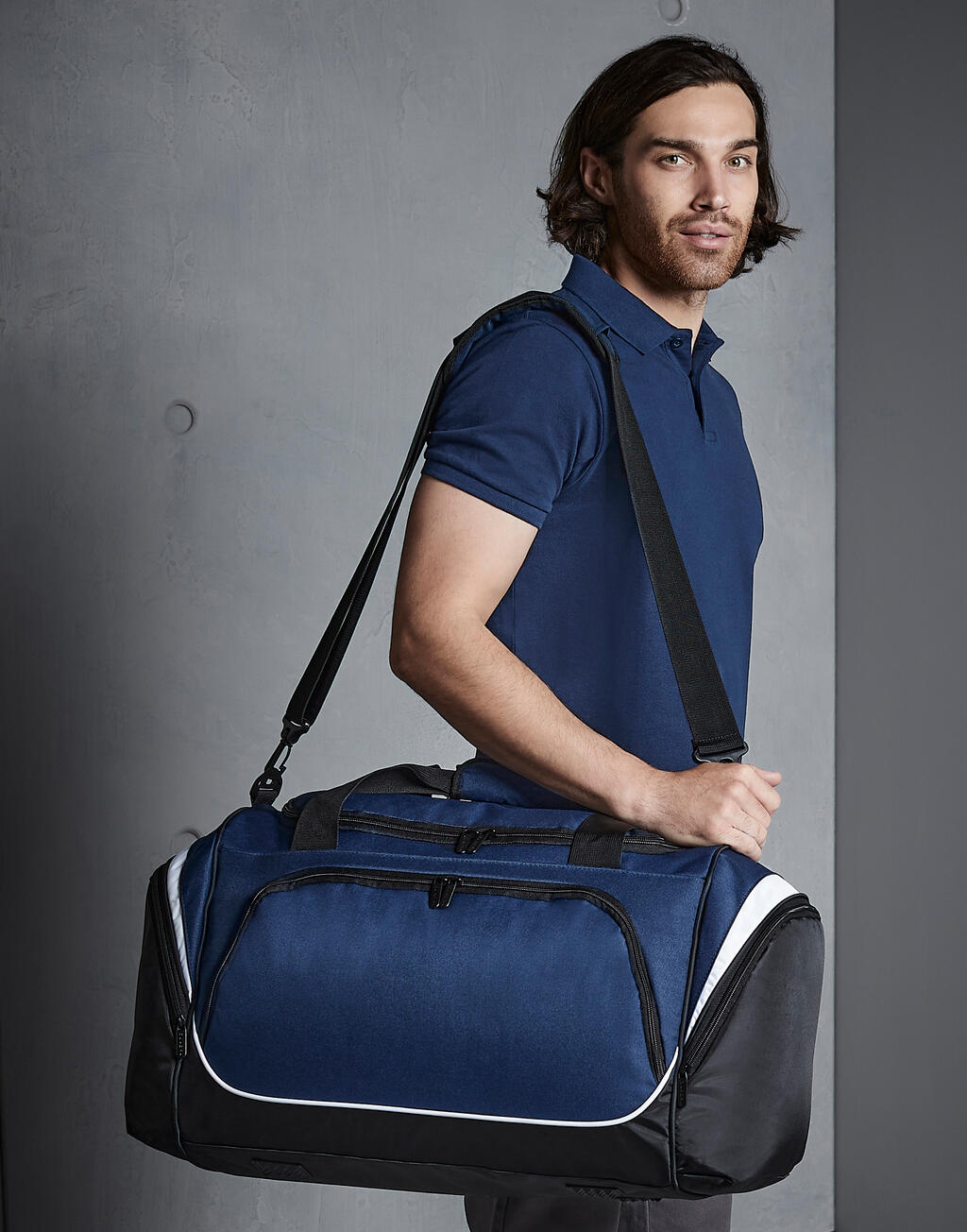  Pro Team Holdall in Farbe Black/Grey