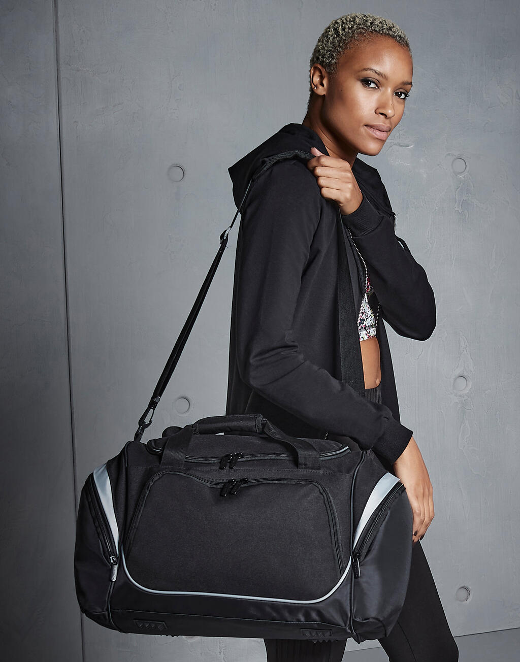  Pro Team Locker Bag in Farbe Black/Grey