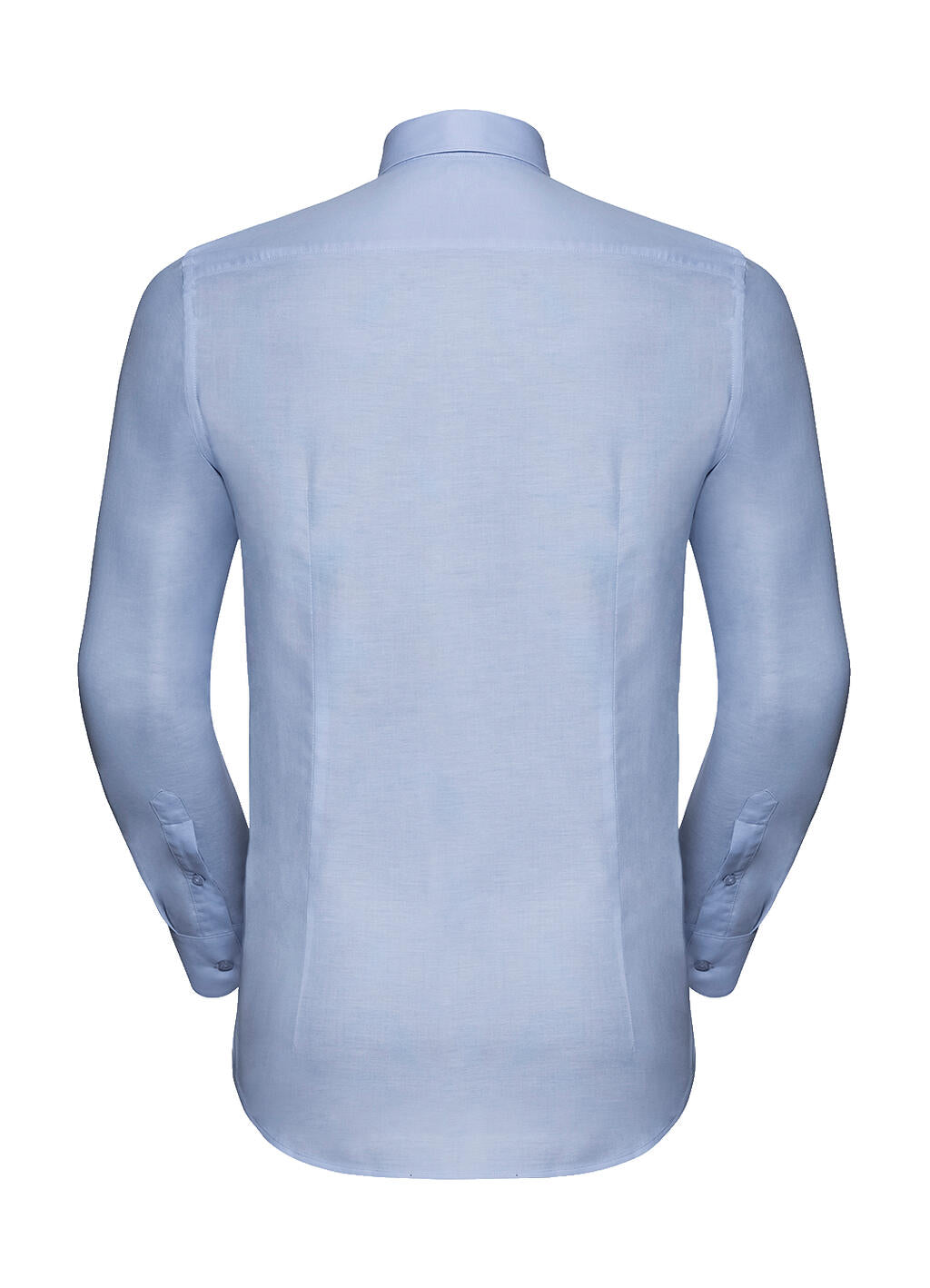  Men's LS Tailored Button-Down Oxford Shirt in Farbe White