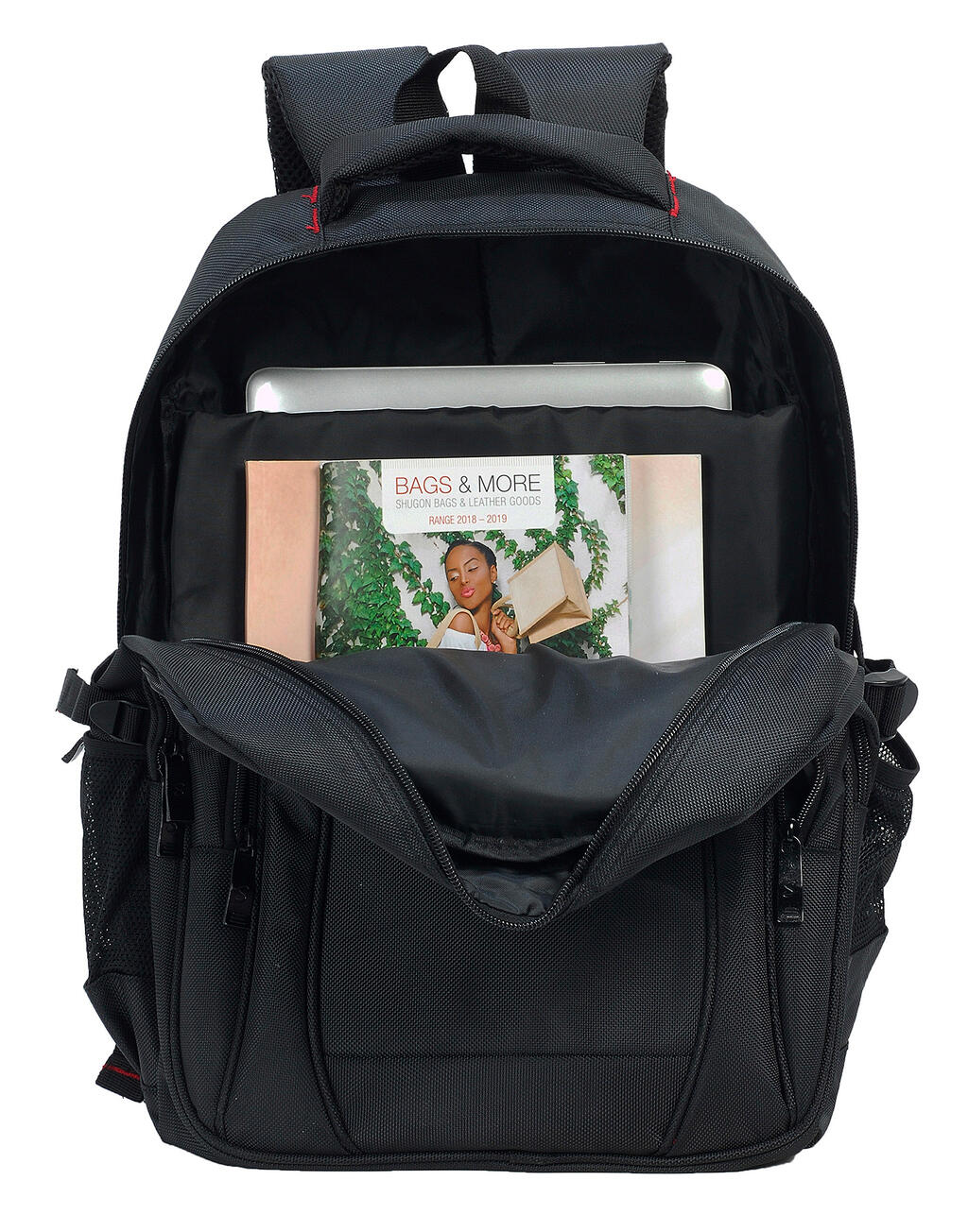  Stuttgart Laptop Backpack in Farbe Black