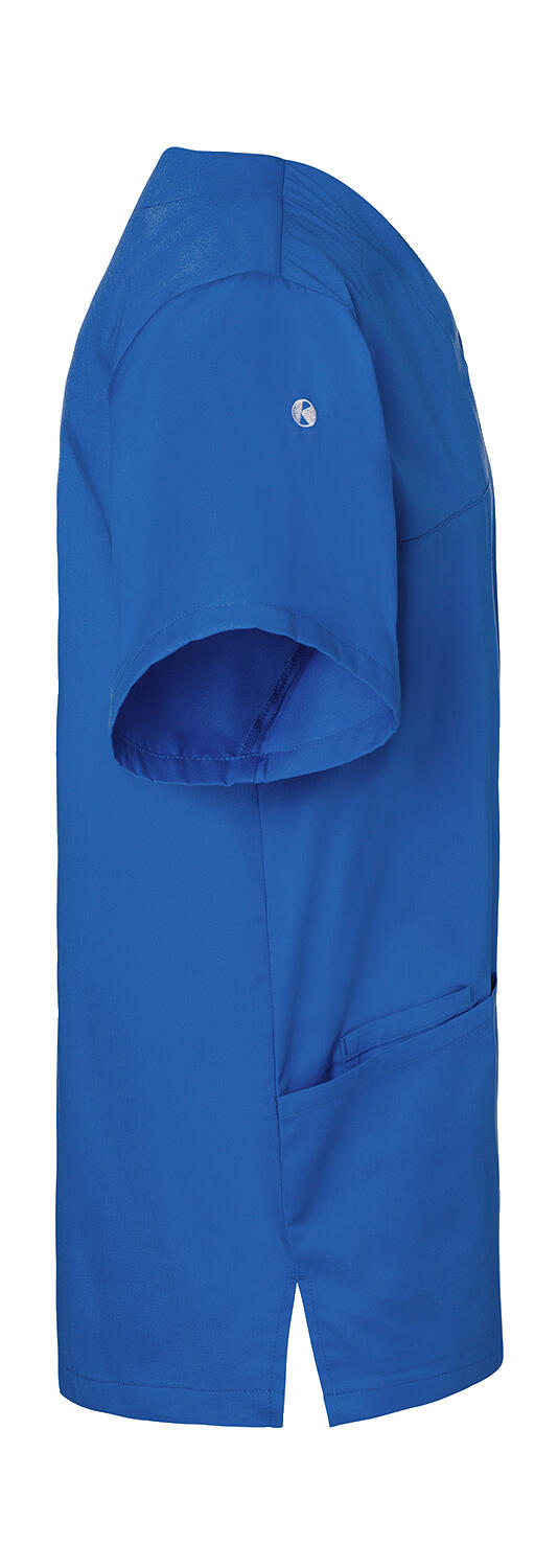  Men's Slip-on Tunic Essential Short Sl. in Farbe White