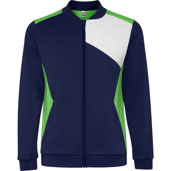 Pullover Leros in Farbe Fern Green/Navy