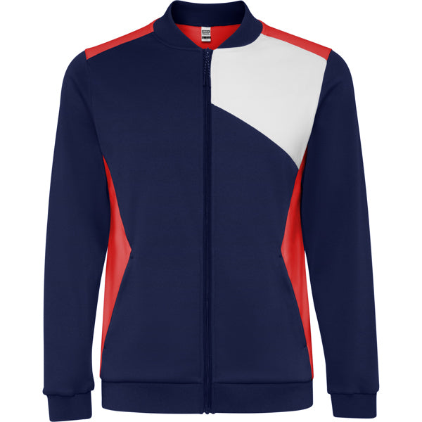 Pullover Leros in Farbe Red/Navy