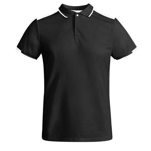 Poloshirt Tamil  in Farbe Black/White