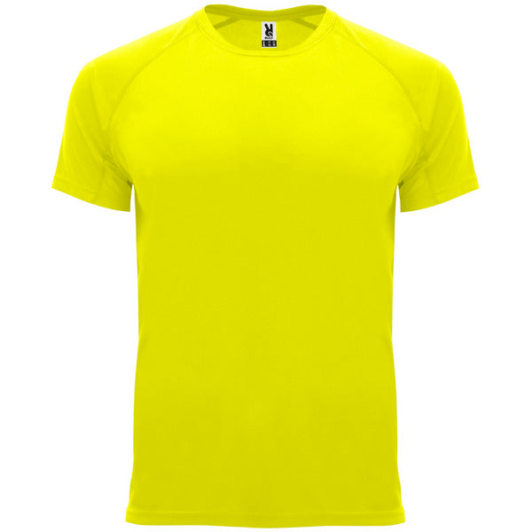 T-Shirt Bahrain  in Farbe Fluor Yellow
