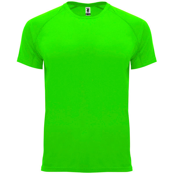 T-Shirt Bahrain  in Farbe Fluor Green