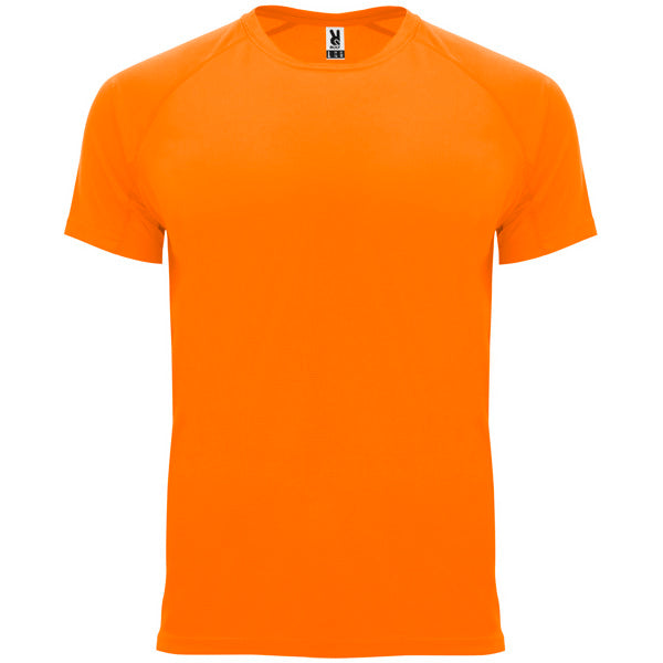 T-Shirt Bahrain  in Farbe Fluor Orange