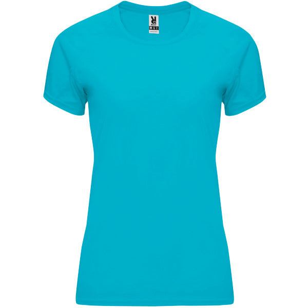 T-Shirt Bahrain Woman  in Farbe Turquoise
