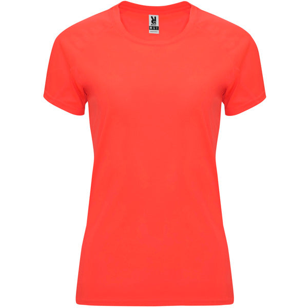 T-Shirt Bahrain Woman Fluor Coral in Farbe Fluor Koral