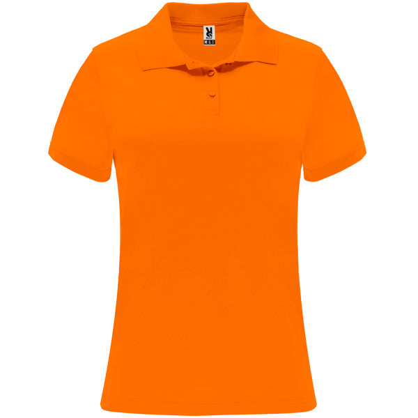 Poloshirt Monzha Woman  in Farbe Fluor Orange