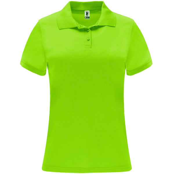 Poloshirt Monzha Woman  in Farbe Lime
