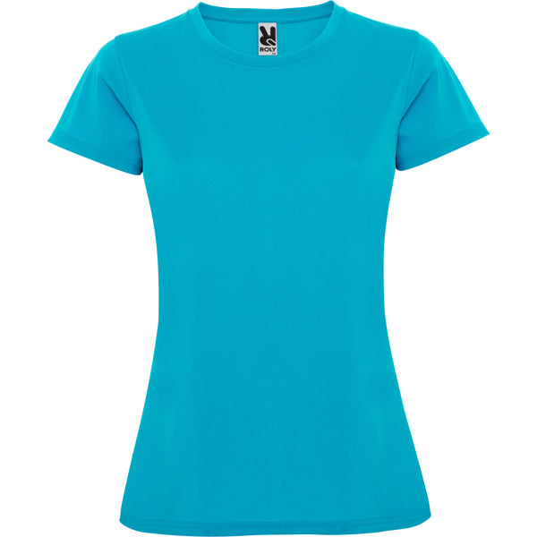 T-Shirt Montecarlo Woman  in Farbe Turquoise
