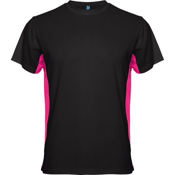 T-Shirt Tokyo  in Farbe Black/Fuchsia