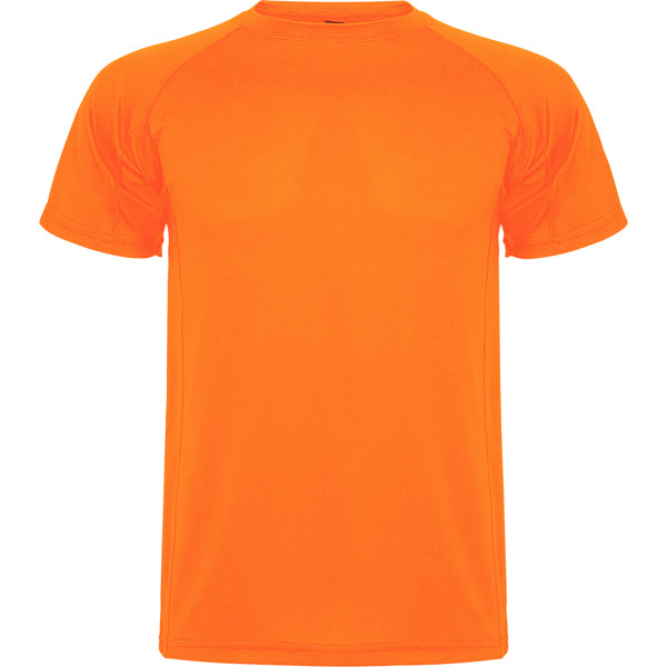 T-Shirt Montecarlo  in Farbe Fluor Orange