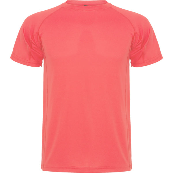 T-Shirt Montecarlo Fluor Coral in Farbe Fluor Koral