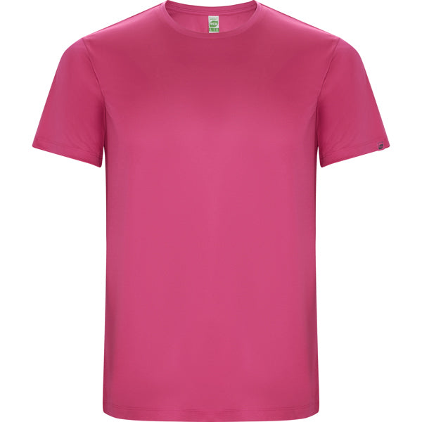 T-Shirt Imola  in Farbe Rosette