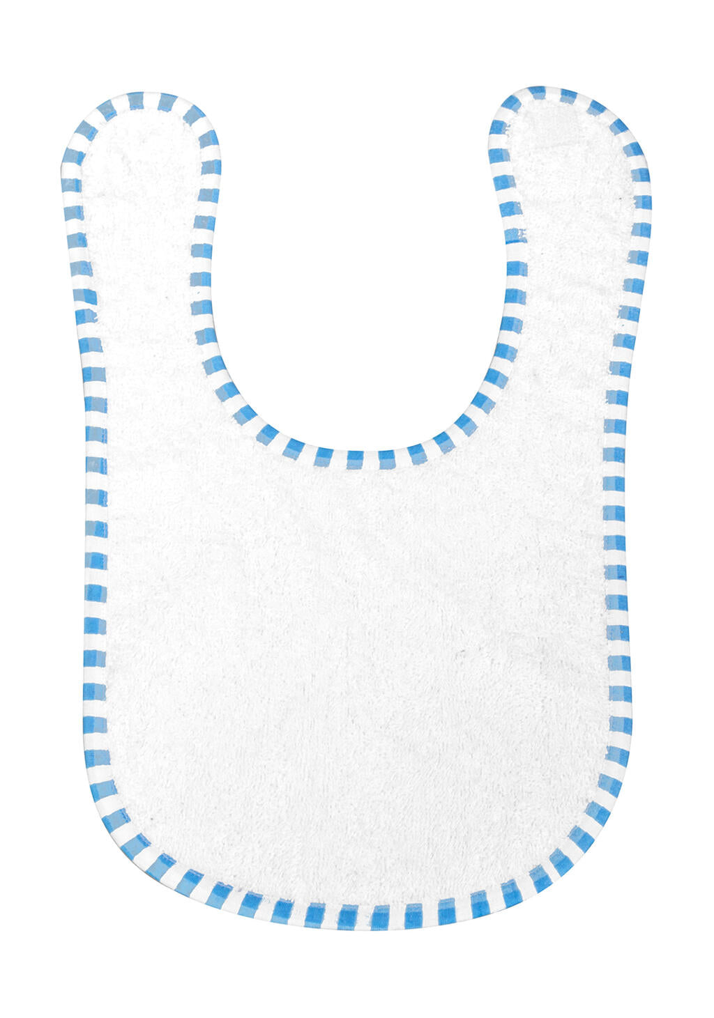  Arno Baby Bib in Farbe White/Baby Blue