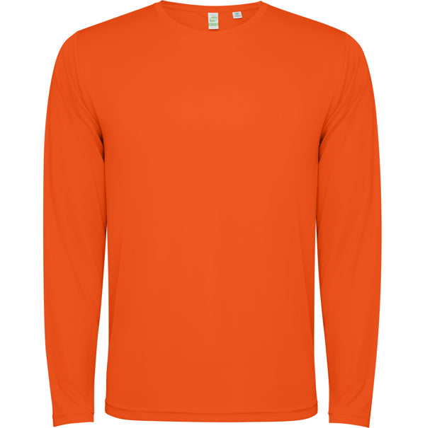 Langärmliges T-Shirt Estoril  in Farbe Fire Orange