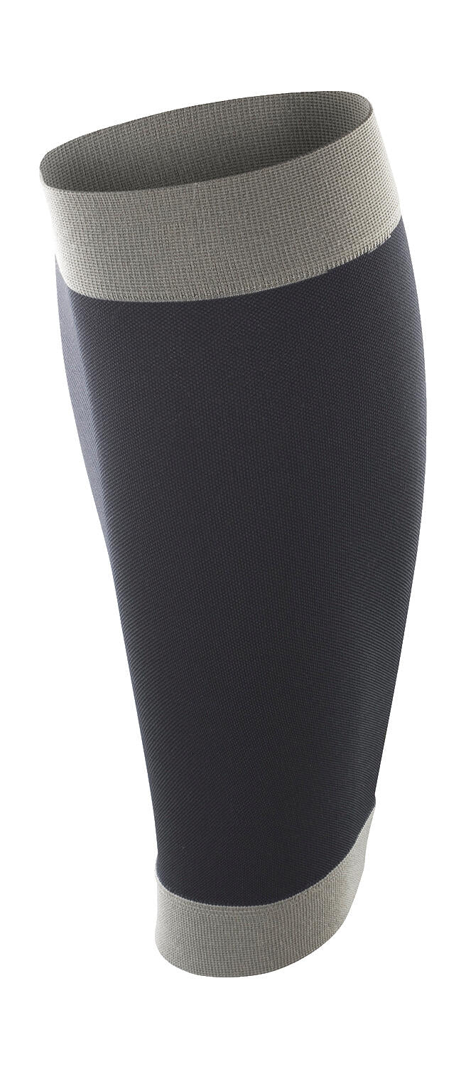  Compression Calf Sleeve in Farbe Black/Grey