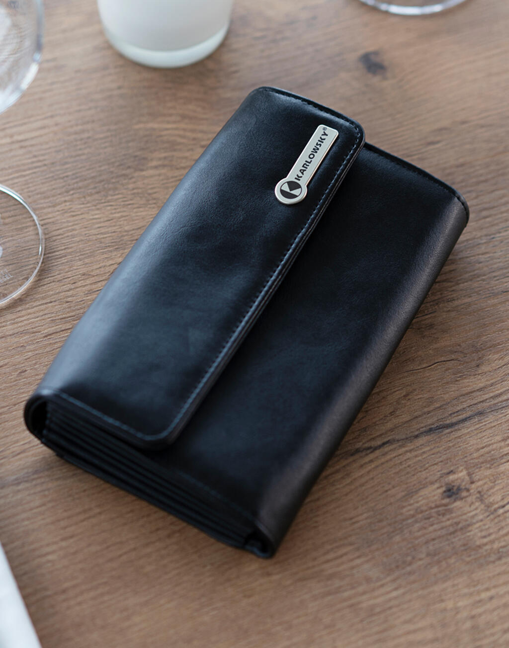 Waiter's Wallet with Press Stud - ShirtStore