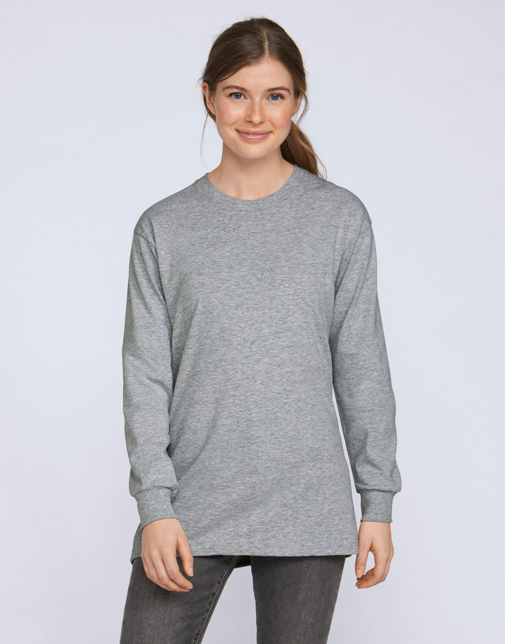  Hammer™ Adult Long Sleeve T-Shirt in Farbe White