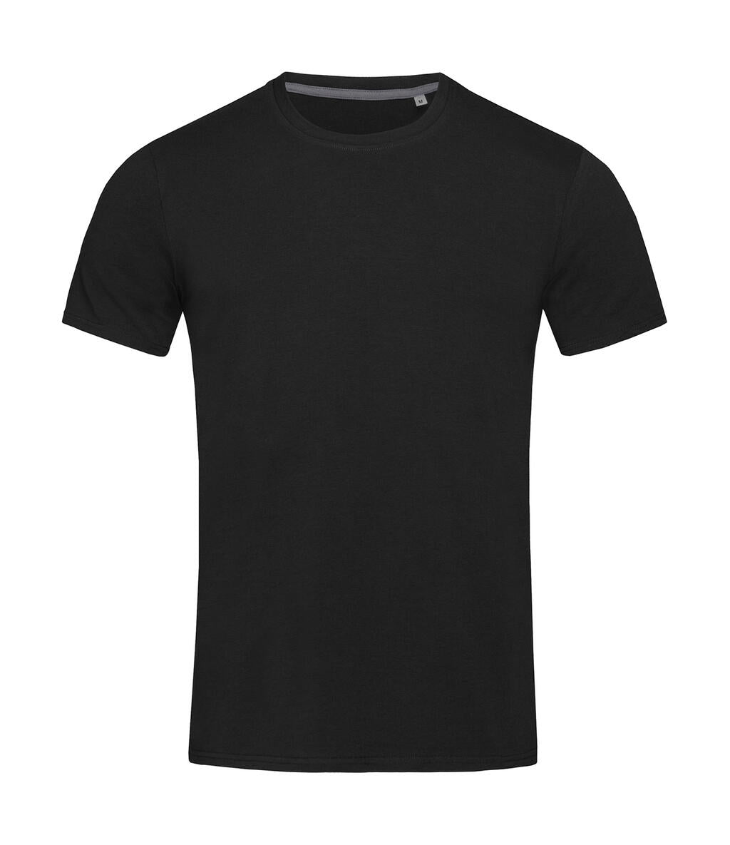  Clive Crew Neck  in Farbe Black Opal
