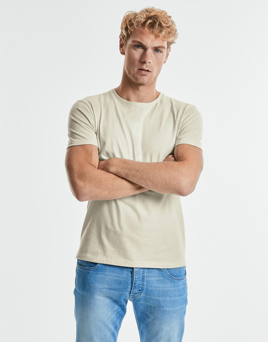  Men's Pure Organic Tee  in Farbe White
