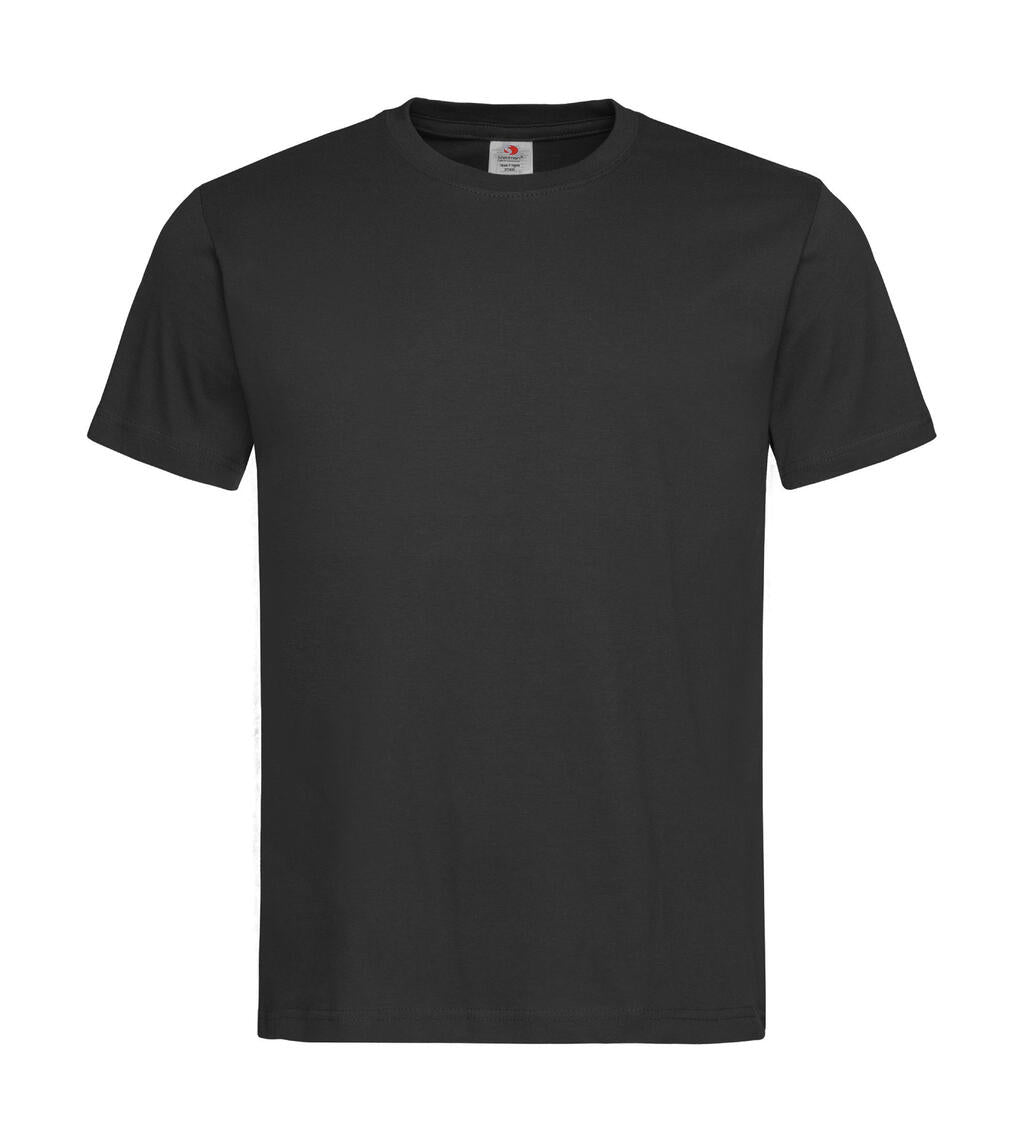  Classic-T Organic Unisex Crew Neck in Farbe Black Opal