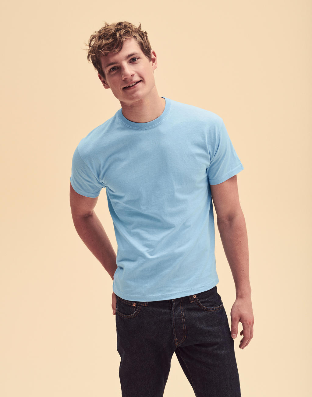  Original T in Farbe White