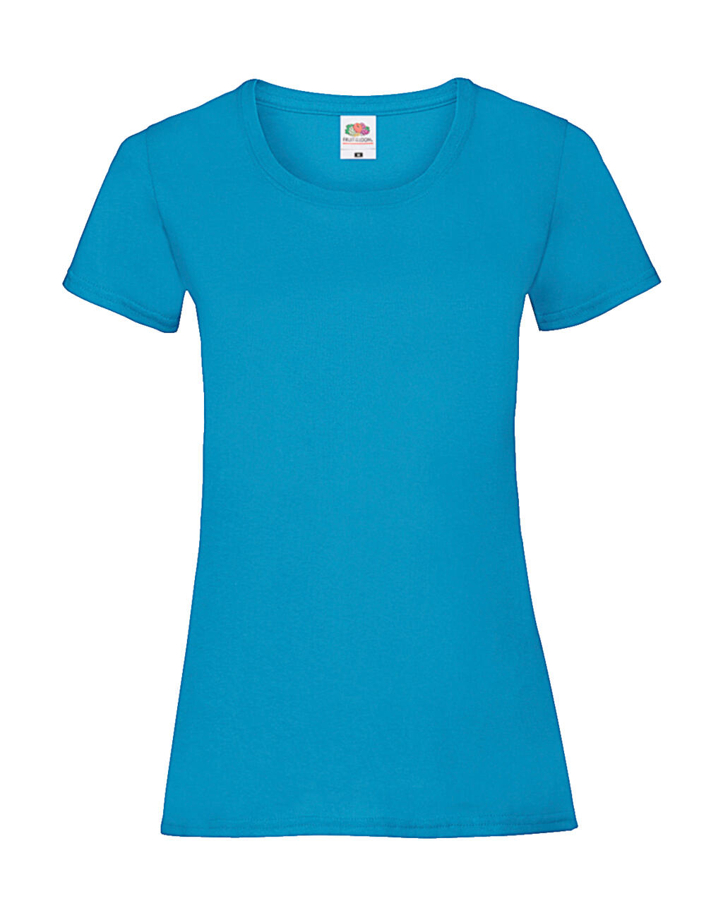  Ladies' Valueweight T in Farbe Azure Blue