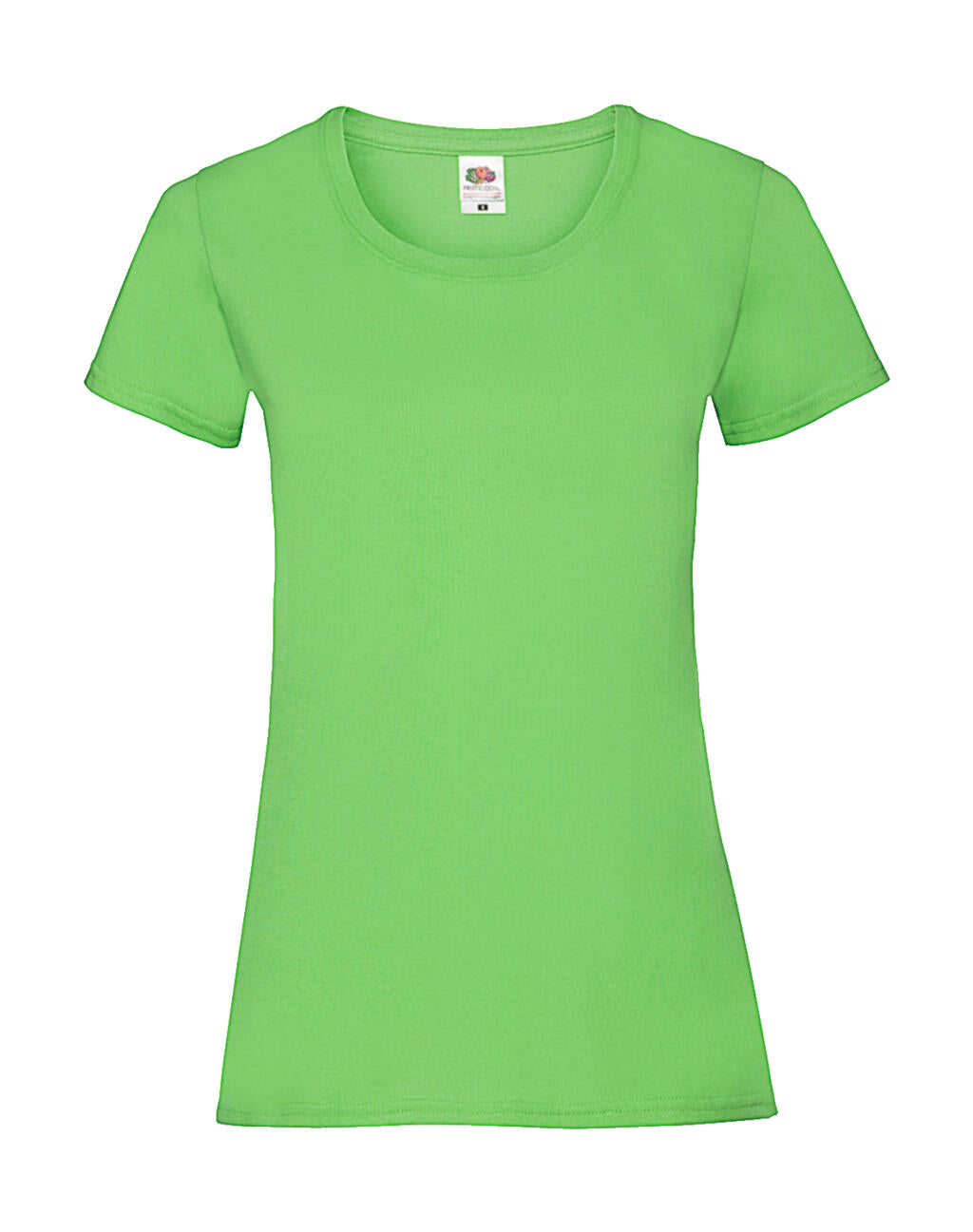  Ladies' Valueweight T in Farbe Lime Green