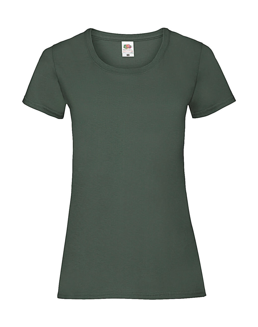  Ladies' Valueweight T in Farbe Bottle Green