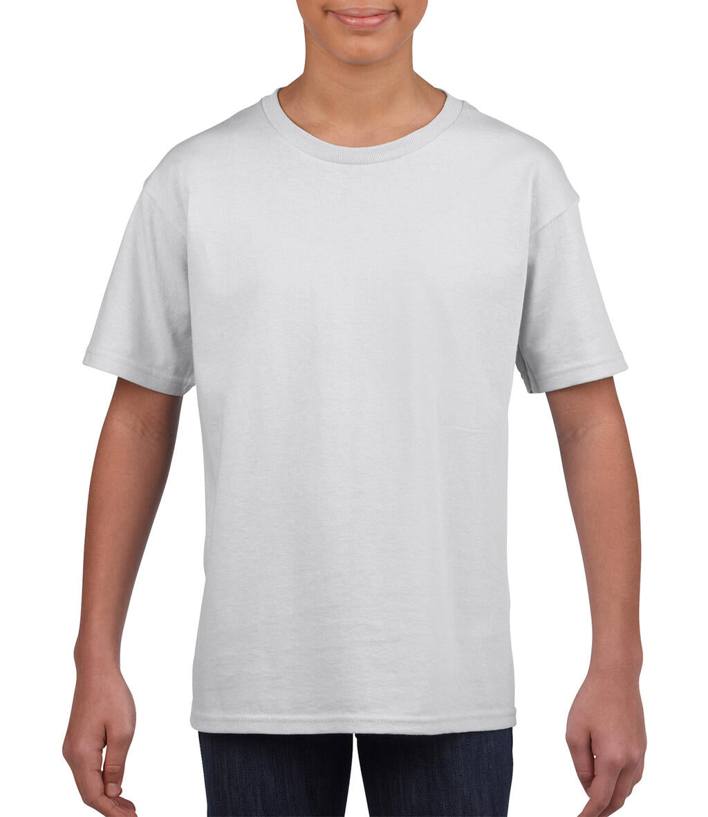  Softstyle® Youth T-Shirt in Farbe White