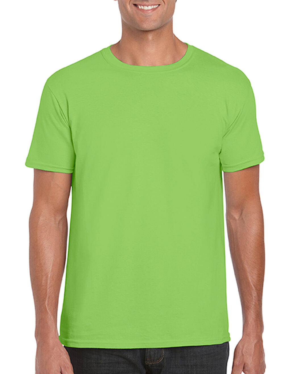  Softstyle® Ring Spun T-Shirt in Farbe Lime