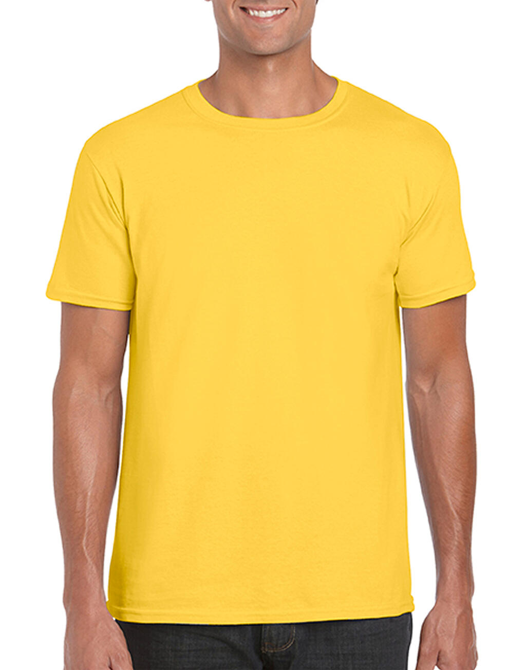  Softstyle® Ring Spun T-Shirt in Farbe Daisy